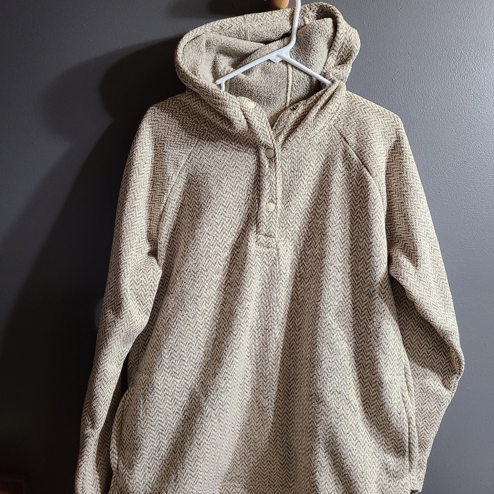 Columbia pullover herringbone sweatshirt